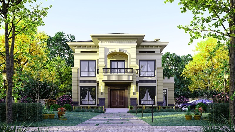 兰州中式合院住宅，开放庭院与邻里乡亲更亲近